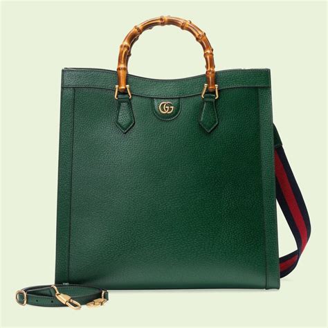 gucci diana green|gucci diana large tote bag.